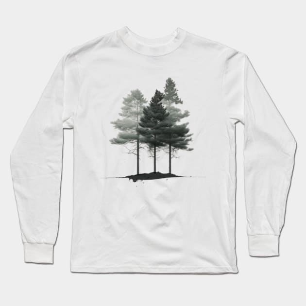 three pines Long Sleeve T-Shirt by ThatSimply!